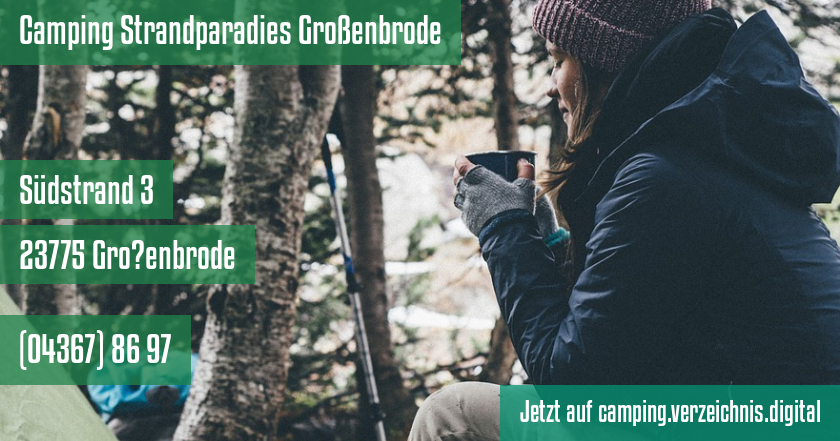 Camping Strandparadies Großenbrode auf camping.verzeichnis.digital