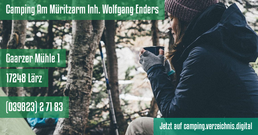Camping Am Müritzarm Inh. Wolfgang Enders auf camping.verzeichnis.digital