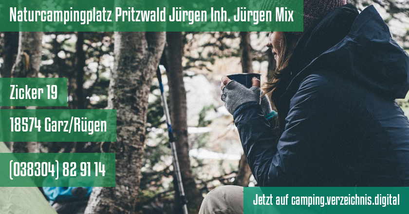 Naturcampingplatz Pritzwald Jürgen Inh. Jürgen Mix auf camping.verzeichnis.digital