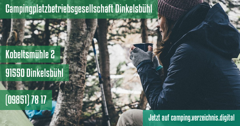 Campingplatzbetriebsgesellschaft Dinkelsbühl auf camping.verzeichnis.digital