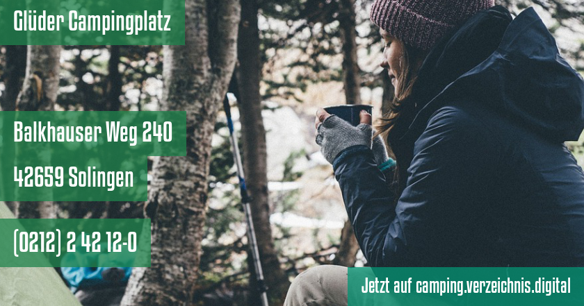 Glüder Campingplatz auf camping.verzeichnis.digital