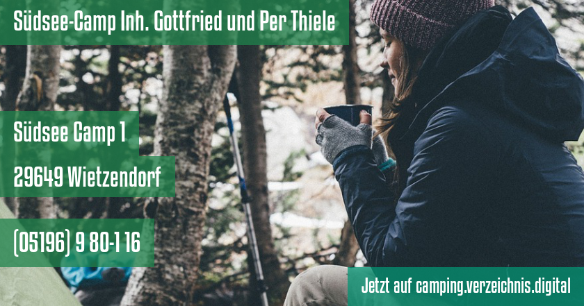 Südsee-Camp Inh. Gottfried und Per Thiele auf camping.verzeichnis.digital
