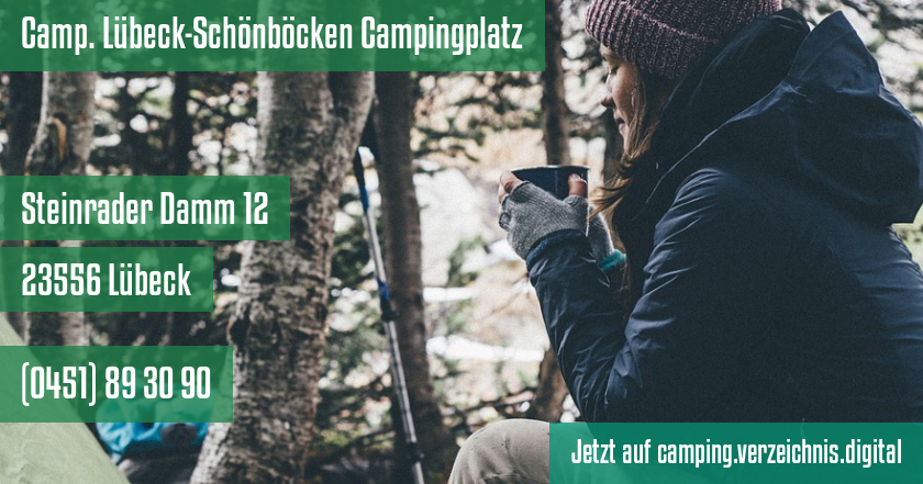 Camp. Lübeck-Schönböcken Campingplatz auf camping.verzeichnis.digital