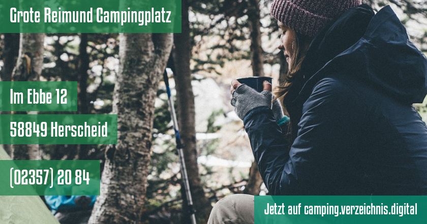 Grote Reimund Campingplatz auf camping.verzeichnis.digital