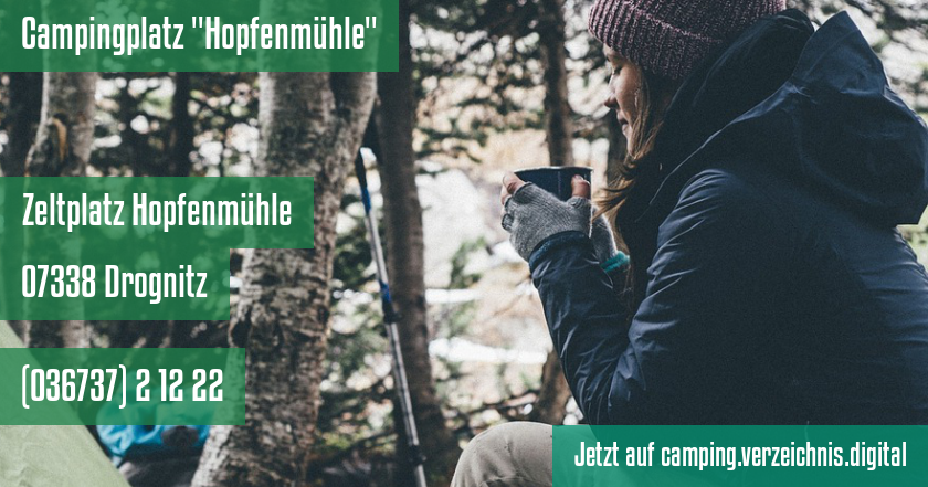 Campingplatz Hopfenmühle auf camping.verzeichnis.digital