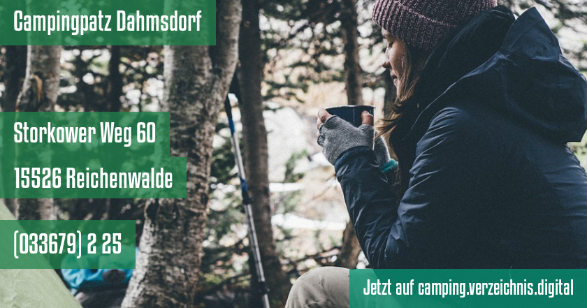 Campingpatz Dahmsdorf auf camping.verzeichnis.digital