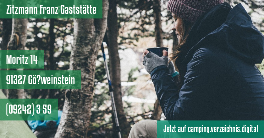 Zitzmann Franz Gaststätte auf camping.verzeichnis.digital
