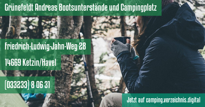 Grünefeldt Andreas Bootsunterstände und Campingplatz auf camping.verzeichnis.digital