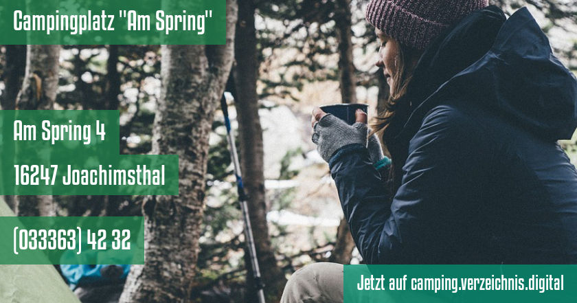 Campingplatz Am Spring auf camping.verzeichnis.digital