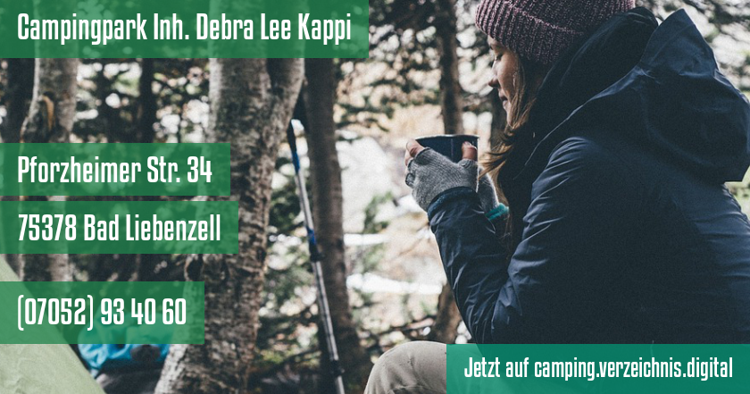 Campingpark Inh. Debra Lee Kappi auf camping.verzeichnis.digital