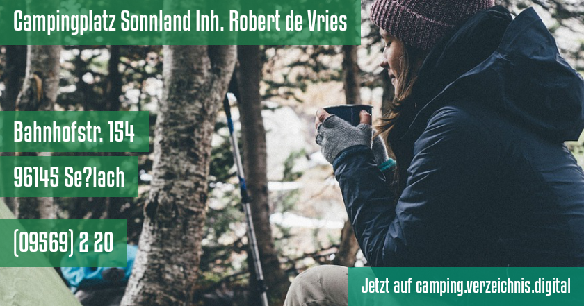 Campingplatz Sonnland Inh. Robert de Vries auf camping.verzeichnis.digital