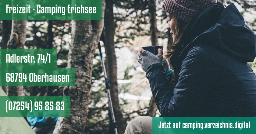Freizeit - Camping Erichsee auf camping.verzeichnis.digital