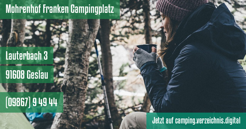 Mohrenhof Franken Campingplatz auf camping.verzeichnis.digital