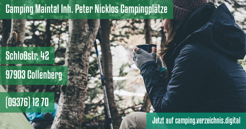 Camping Maintal Inh. Peter Nicklos Campingplätze auf camping.verzeichnis.digital