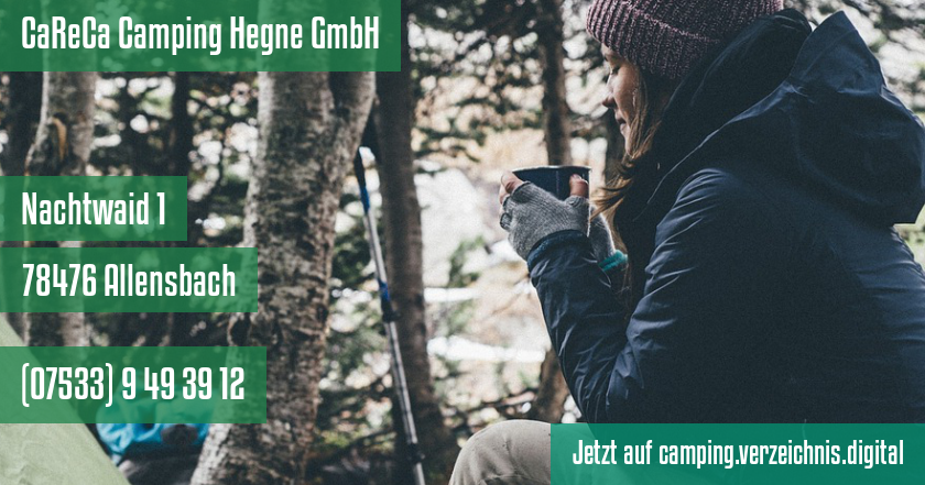 CaReCa Camping Hegne GmbH auf camping.verzeichnis.digital