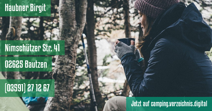 Haubner Birgit auf camping.verzeichnis.digital