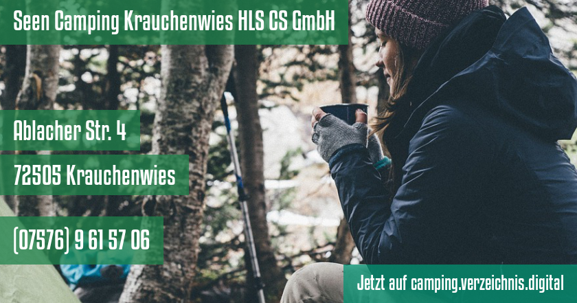 Seen Camping Krauchenwies HLS CS GmbH auf camping.verzeichnis.digital