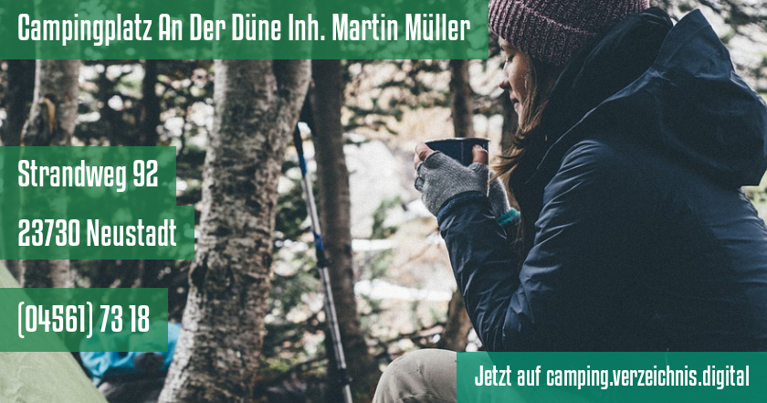Campingplatz An Der Düne Inh. Martin Müller auf camping.verzeichnis.digital