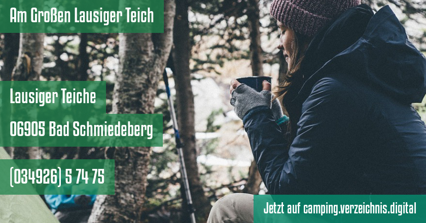 Am Großen Lausiger Teich auf camping.verzeichnis.digital