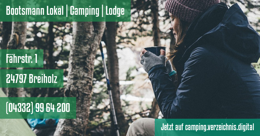 Bootsmann Lokal | Camping | Lodge auf camping.verzeichnis.digital