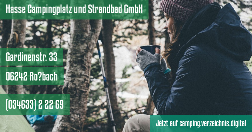 Hasse Campingplatz und Strandbad GmbH auf camping.verzeichnis.digital