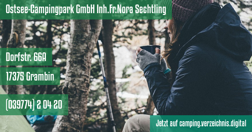 Ostsee-Campingpark GmbH Inh.Fr.Nora Sechtling auf camping.verzeichnis.digital