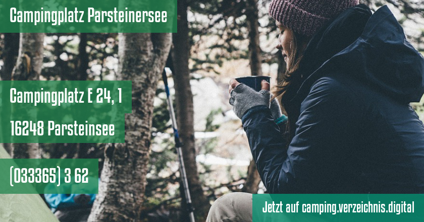 Campingplatz Parsteinersee auf camping.verzeichnis.digital