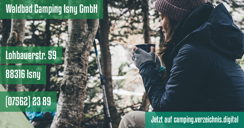 Waldbad Camping Isny GmbH auf camping.verzeichnis.digital