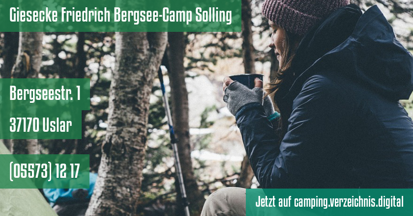 Giesecke Friedrich Bergsee-Camp Solling auf camping.verzeichnis.digital