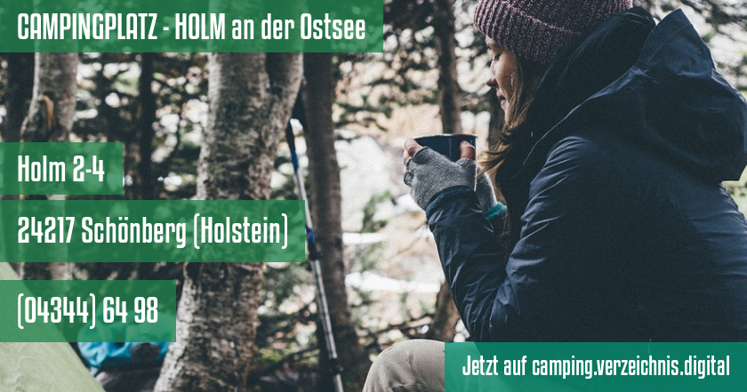 CAMPINGPLATZ - HOLM an der Ostsee auf camping.verzeichnis.digital