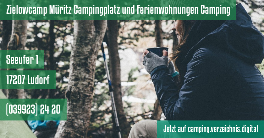 Zielowcamp Müritz Campingplatz und Ferienwohnungen Camping auf camping.verzeichnis.digital