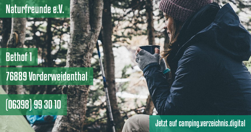 Naturfreunde e.V. auf camping.verzeichnis.digital