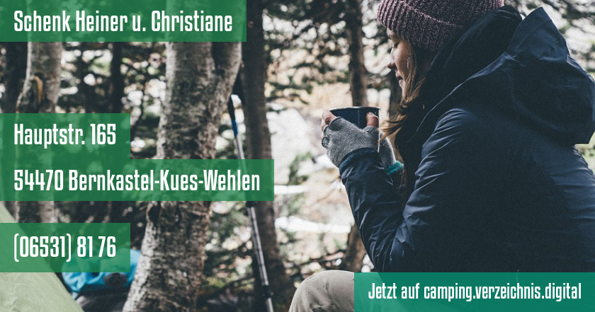 Schenk Heiner u. Christiane auf camping.verzeichnis.digital