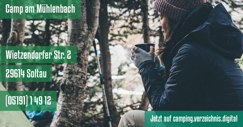 Camp am Mühlenbach auf camping.verzeichnis.digital