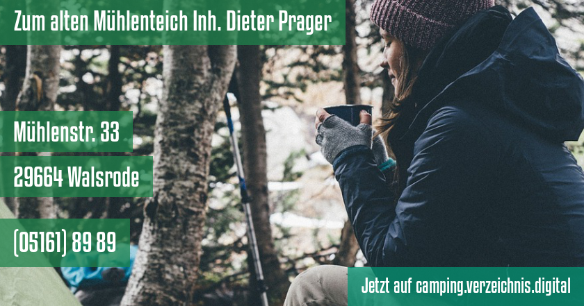 Zum alten Mühlenteich Inh. Dieter Prager auf camping.verzeichnis.digital