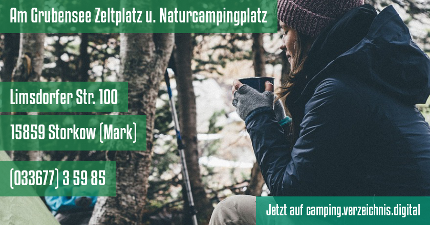 Am Grubensee Zeltplatz u. Naturcampingplatz auf camping.verzeichnis.digital