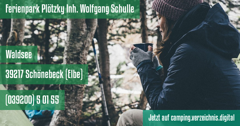 Ferienpark Plötzky Inh. Wolfgang Schulle auf camping.verzeichnis.digital