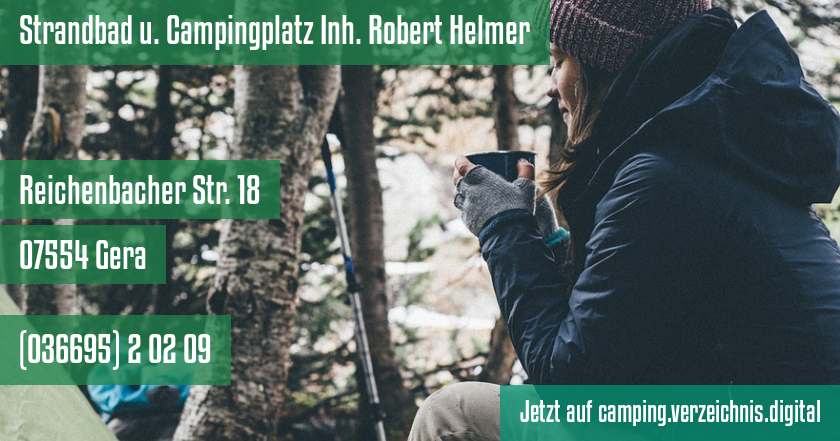 Strandbad u. Campingplatz Inh. Robert Helmer auf camping.verzeichnis.digital