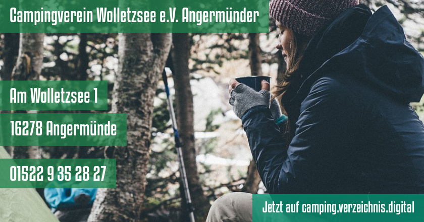 Campingverein Wolletzsee e.V. Angermünder auf camping.verzeichnis.digital