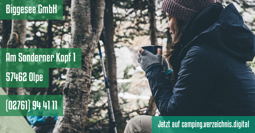 Biggesee GmbH auf camping.verzeichnis.digital