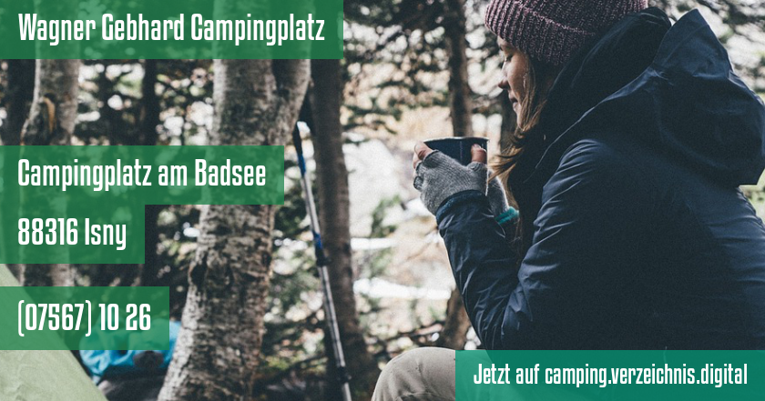 Wagner Gebhard Campingplatz auf camping.verzeichnis.digital