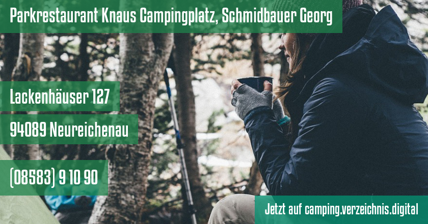 Parkrestaurant Knaus Campingplatz, Schmidbauer Georg auf camping.verzeichnis.digital