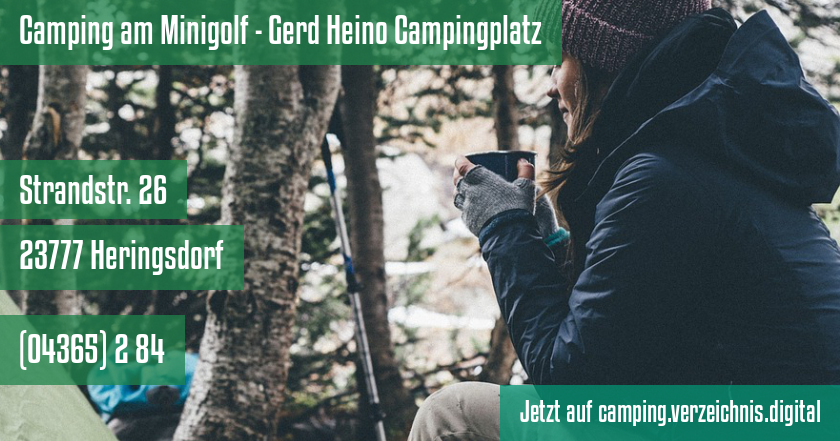 Camping am Minigolf - Gerd Heino Campingplatz auf camping.verzeichnis.digital
