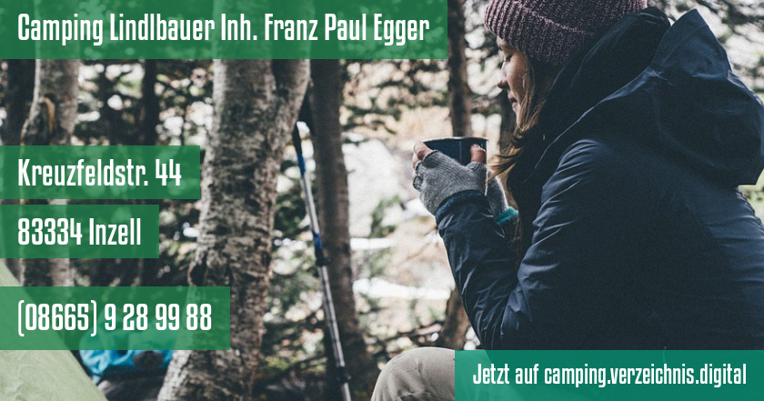 Camping Lindlbauer Inh. Franz Paul Egger auf camping.verzeichnis.digital