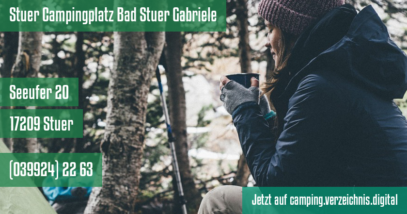 Stuer Campingplatz Bad Stuer Gabriele auf camping.verzeichnis.digital