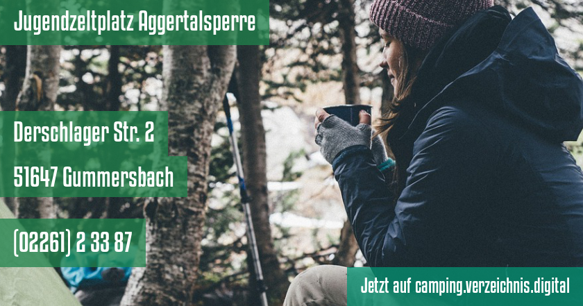 Jugendzeltplatz Aggertalsperre auf camping.verzeichnis.digital