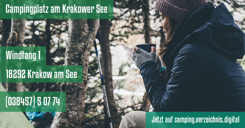 Campingplatz am Krakower See auf camping.verzeichnis.digital