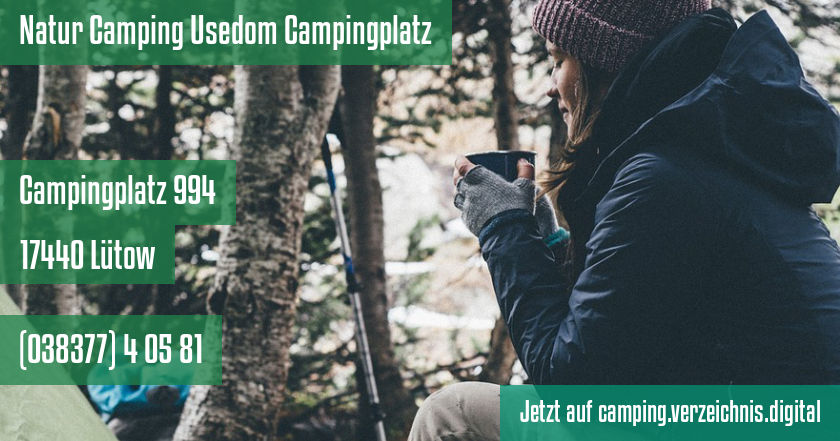 Natur Camping Usedom Campingplatz auf camping.verzeichnis.digital