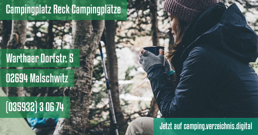 Campingplatz Reck Campingplätze auf camping.verzeichnis.digital