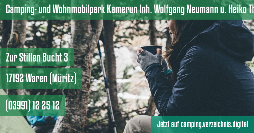 Camping- und Wohnmobilpark Kamerun Inh. Wolfgang Neumann u. Heiko Thomä auf camping.verzeichnis.digital
